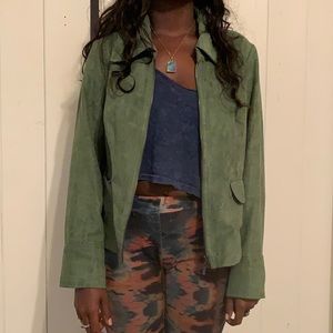 Green women’s jacket